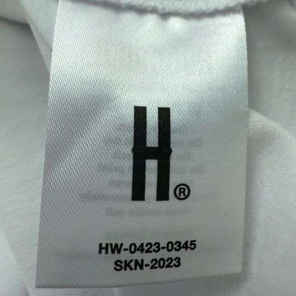 Hoodrich Crop Top T-Shirt XL White Tee - Picture 6 of 8